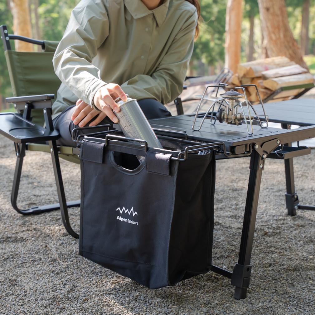 アルペンアウトドアーズ 撥水テーブルサイドストレージ キャンプ