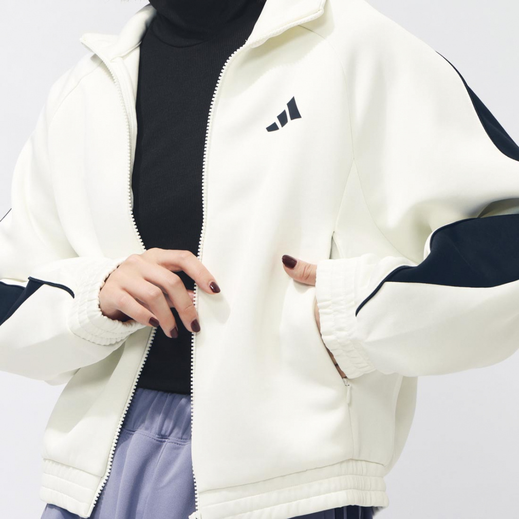 アディダス レディース 長袖 ジャージ ジャケット スタジアム トラック