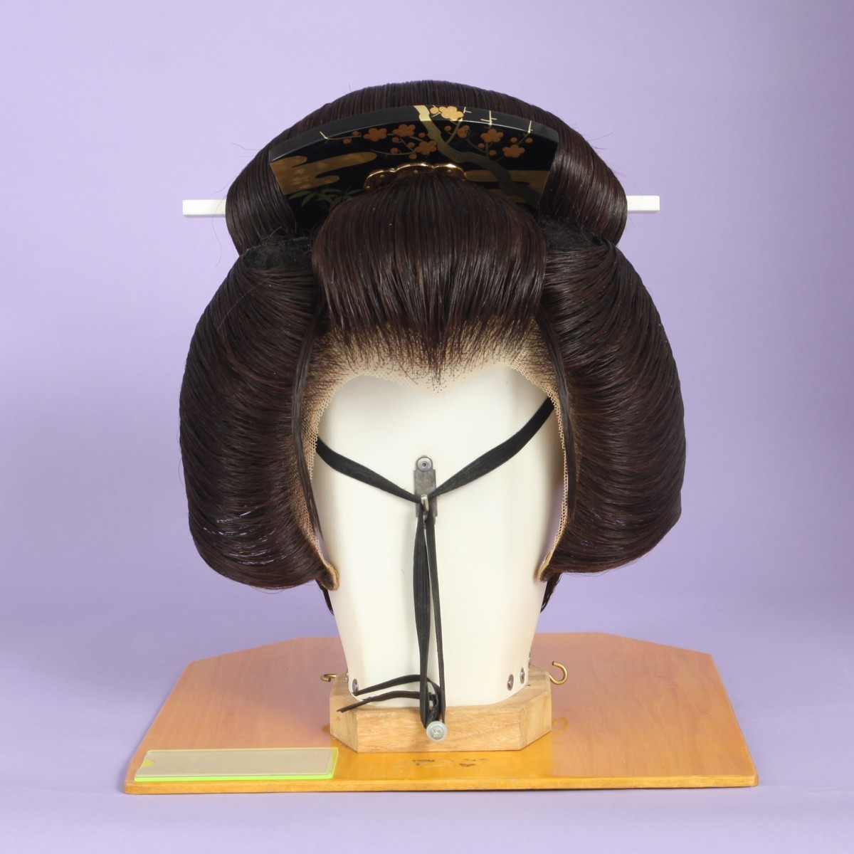 辰巳6号サイズ、一つ縛り、中古舞踊かつら、大衆演劇かつら、日本髪