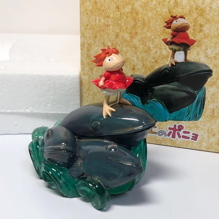 崖の上のポニョ オルゴール 置物 条件付き、未開封品 崖の上のポニョ