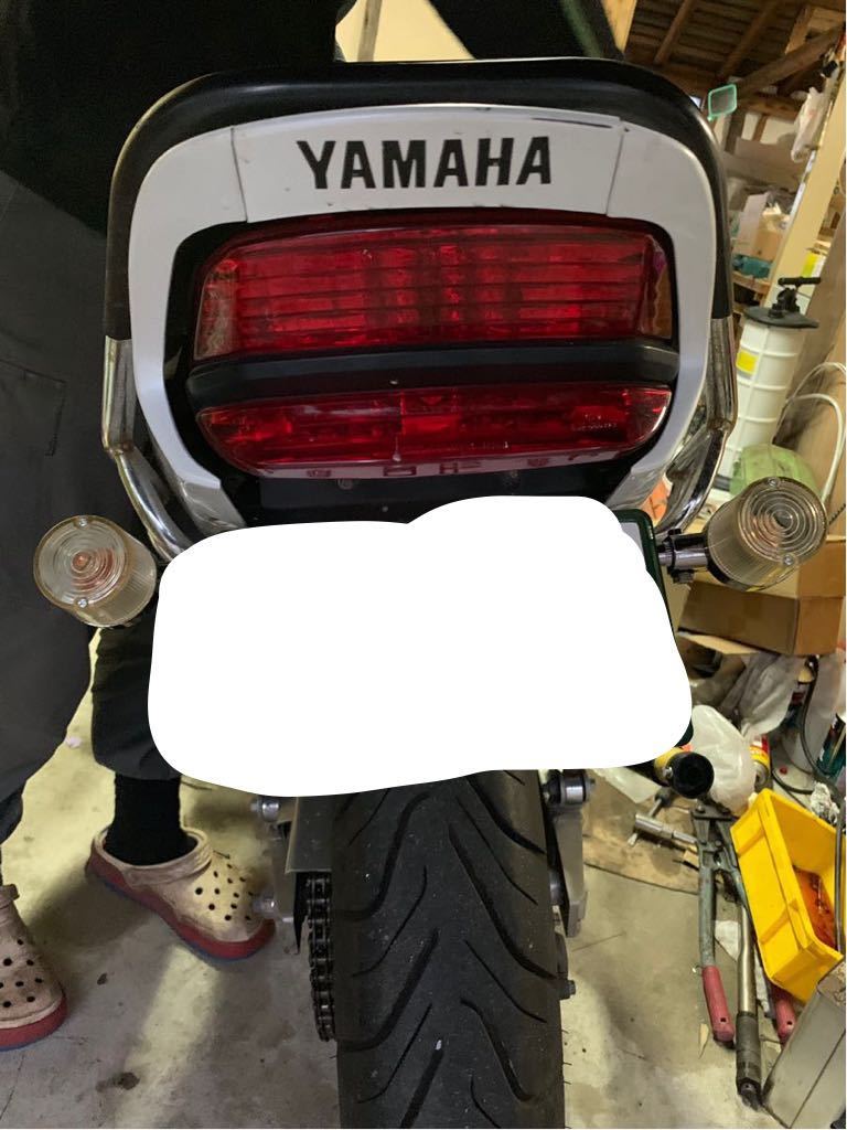 XJR400 4HM ツッパリテール55センチ FIGHTER XJR400 4HM用 タイプ1