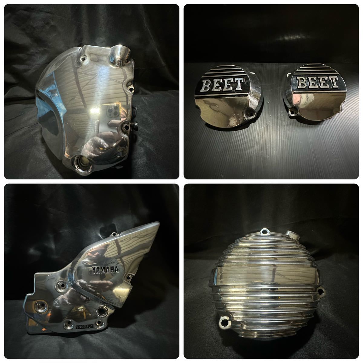 バフ工房 XJR400 XJR400R シリンダーヘッドカバー