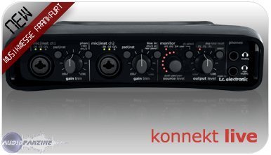 Konnekt Live - TC Electronic Konnekt Live - Audiofanzine