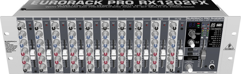 Eurorack Pro RX1202FX - Behringer Eurorack Pro RX1202FX - Audiofanzine
