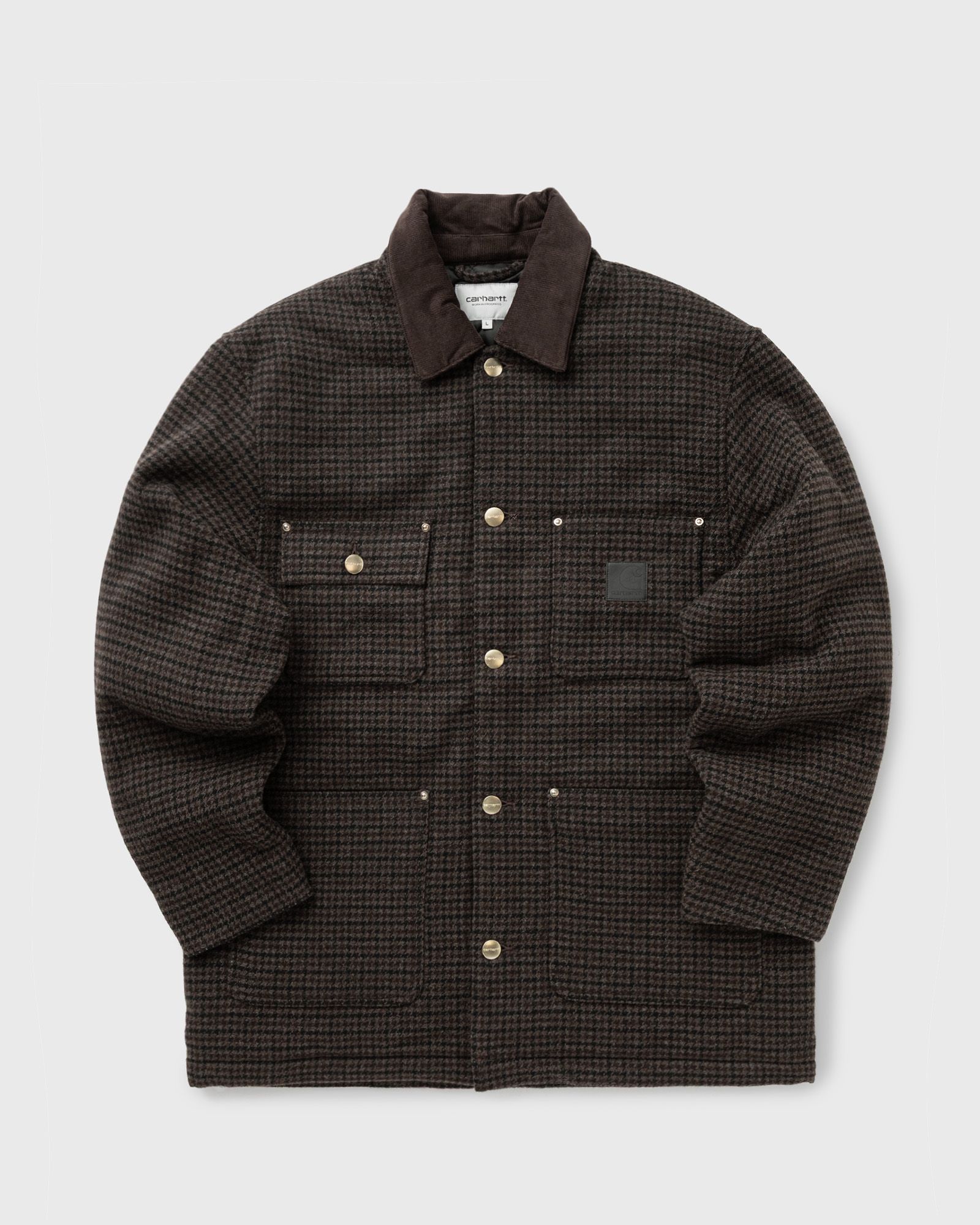 Carhartt WIP Lowis Chore Coat Brown | BSTN Store