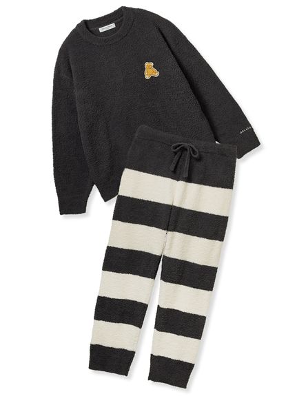 ONLINE限定】【HOMME】ベビモコベアプルオーバー＆ロングパンツセット