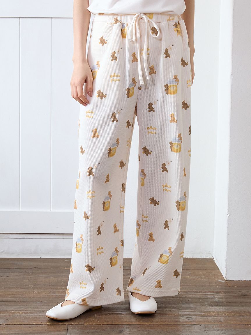 ラッピング済み】ベビモコはちみつベアジャガードプルオーバー&ロング