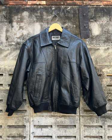 Leather jacket michiko koshino - Gem