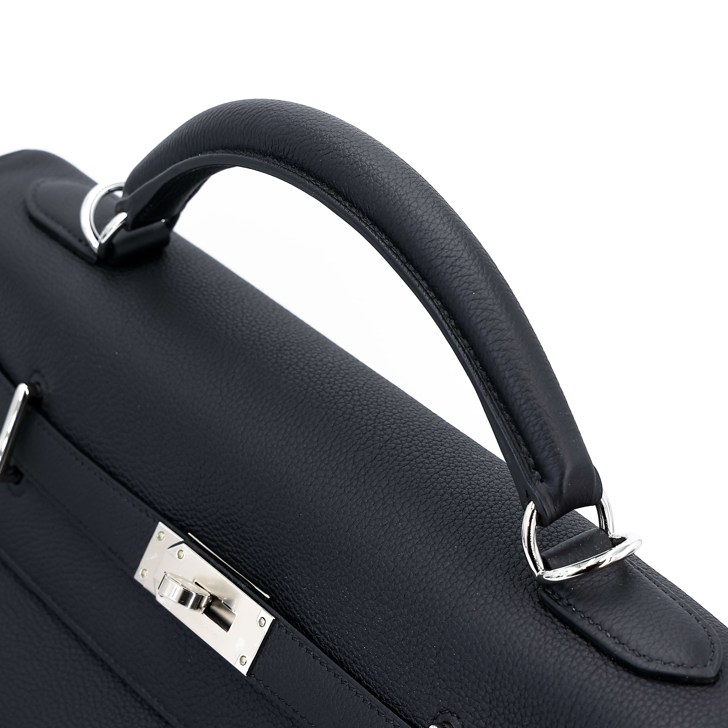 ランク NS 未使用品 HERMÈS エルメス ケリー42 マキシ ブラック (89