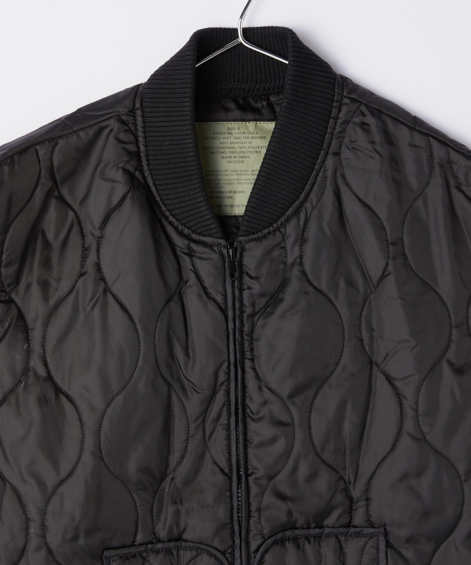 ロスコ ROTHCO WOOBIE-V ベスト QUILTED WOOBIE VEST メンズ
