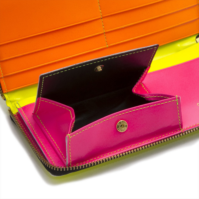 コムデギャルソン COMME des GARCONS 財布 SA0110SF SUPER FLUO