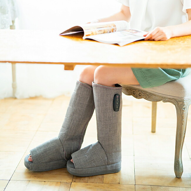 EMSストレッチブーツ リフレキュット[足 マッサージ器 フット