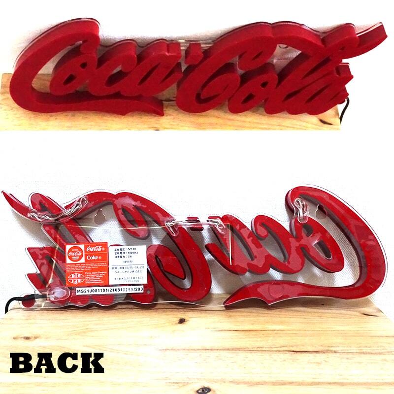 コカ・コーラ LEDライト ガレージ ネオン 看板 ミニレタリングサイン