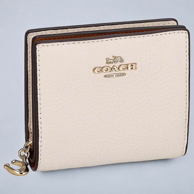 コーチ 二つ折り財布 レディース ブランド COACH レザー C2862 IMCHK 1