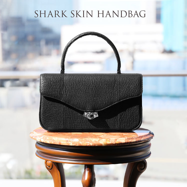 シャーク ブラック フォーマルバッグ レディース 日本製 ノーマル