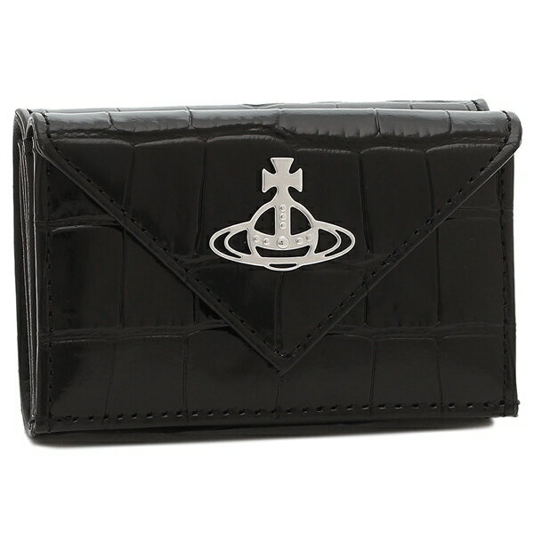 ヴィヴィアンウエストウッド 三つ折り財布 クロコダイル ミニ財布