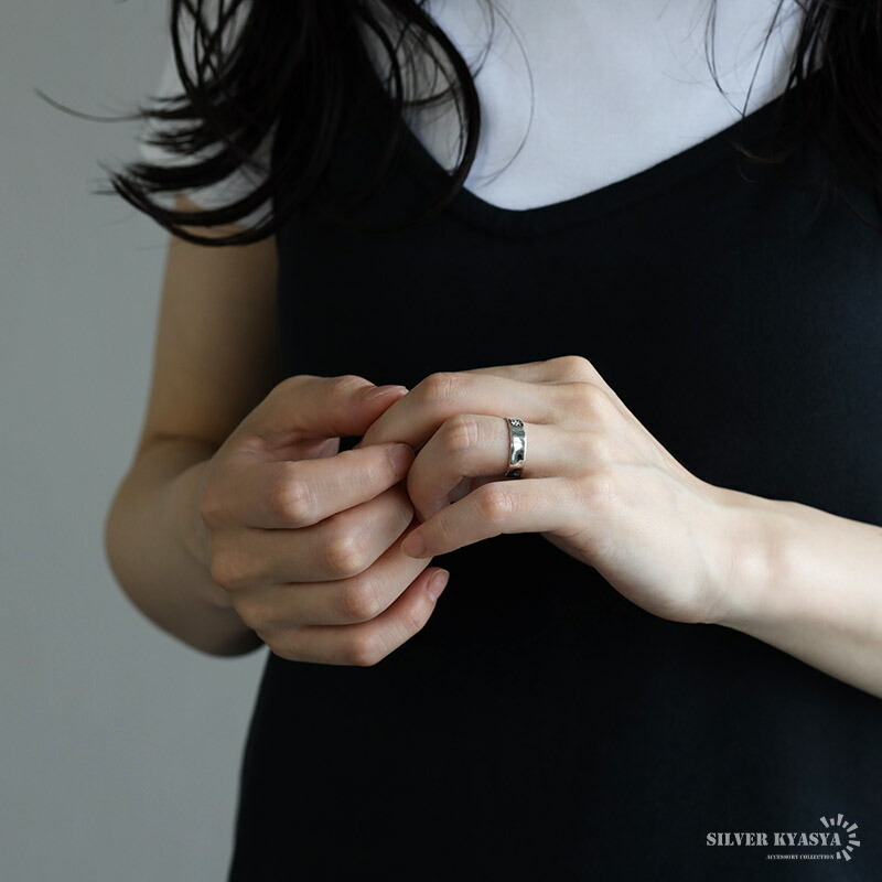 太陽リング 一粒ストーン 一粒リング シルバー925 シンプル リング