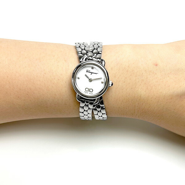 サルヴァトーレ フェラガモ 腕時計 レディース ガンチーニ クオーツ