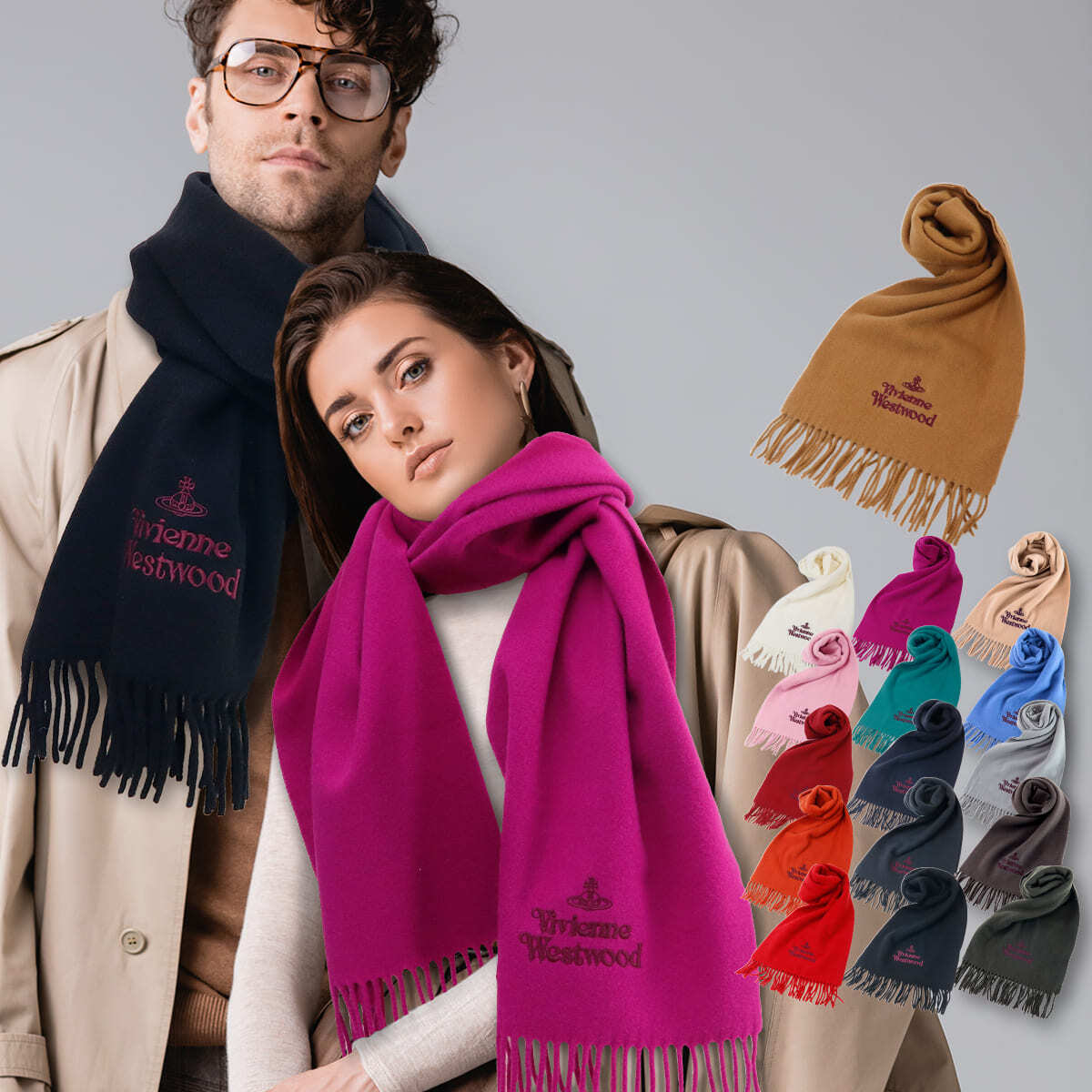 ヴィヴィアンウエストウッド マフラー レディース ヴィヴィアン