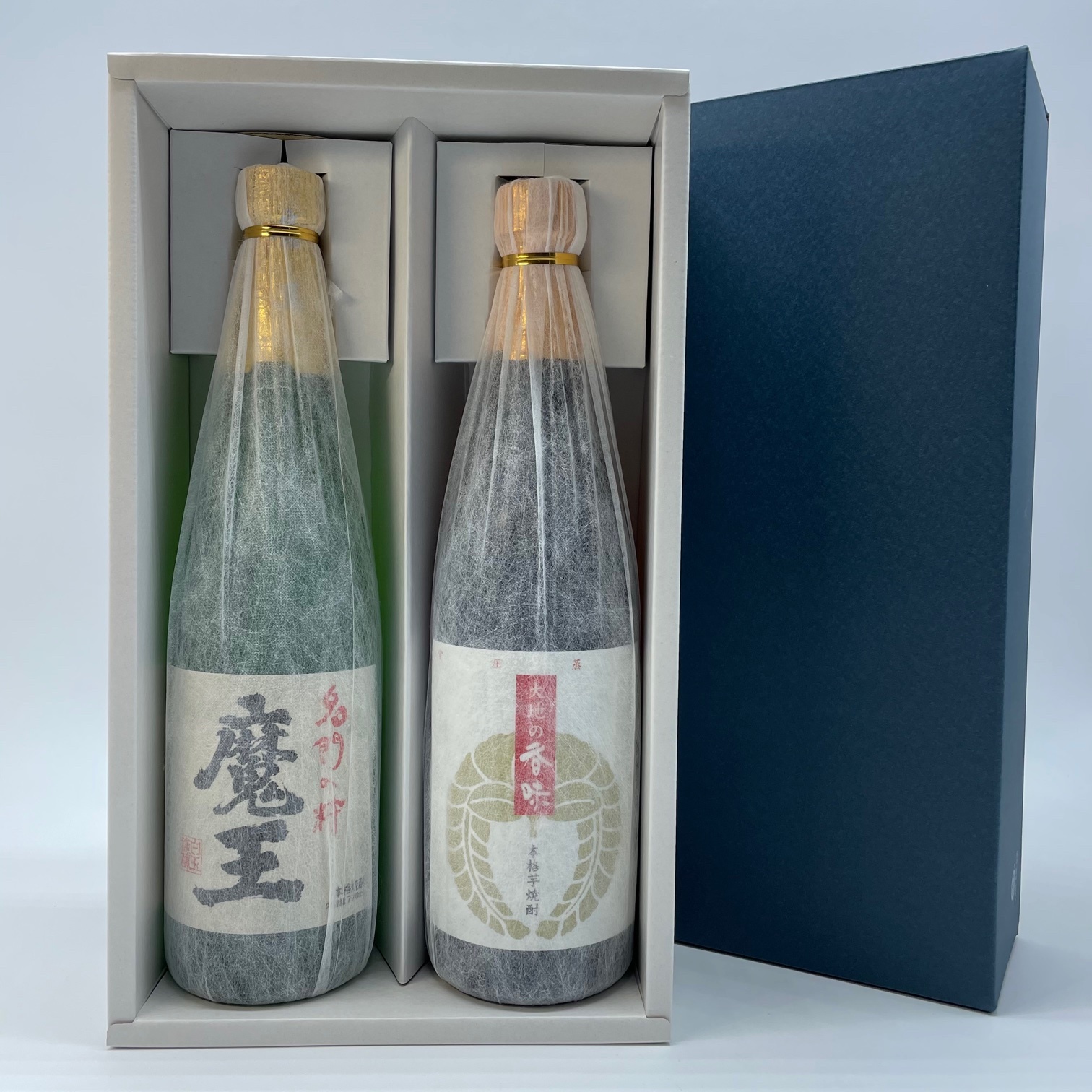 魔王 720ml・大地の香味 720ml 芋焼酎2本ギフトセット【送料無料