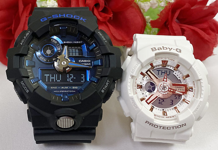 カシオ 恋人たちのGショック ペアウォッチ G-SHOCK BABY-G GA-710