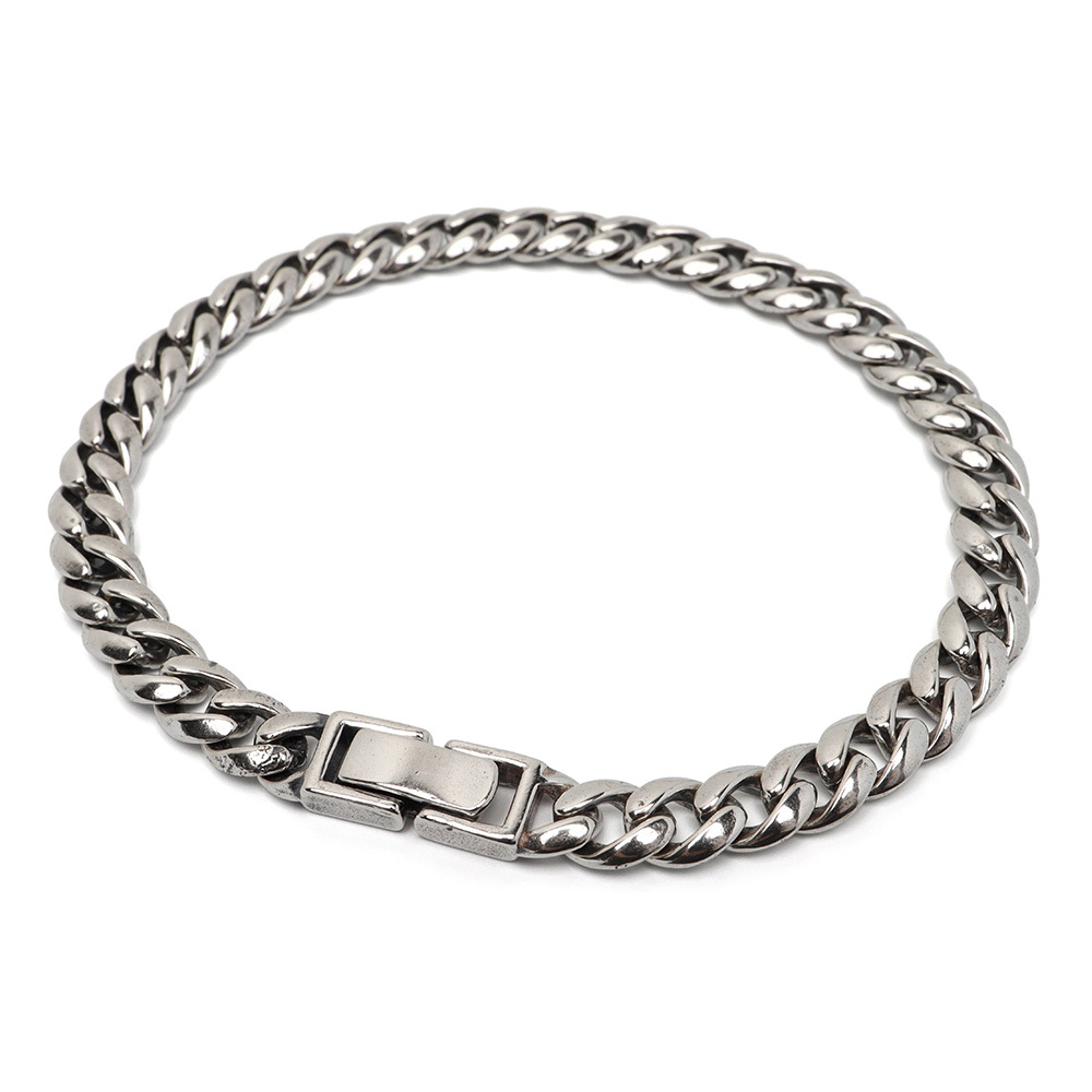 シルバー925 チェーンブレスレット 喜平ブレスレット 925 銀 メンズ