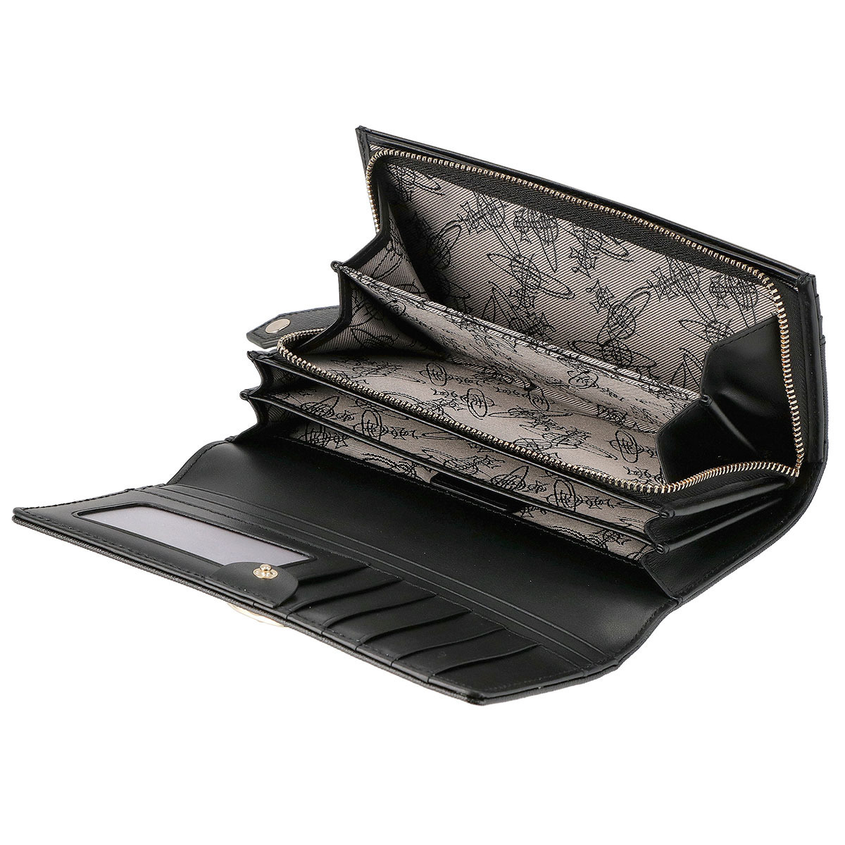 ヴィヴィアンウエストウッド Vivienne Westwood 財布 長財布 フラップ