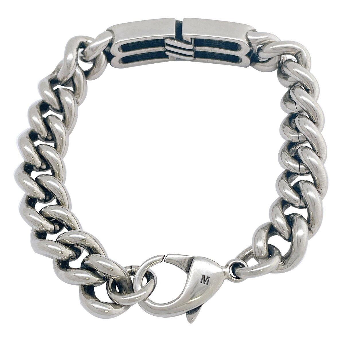 バレンシアガ BALENCIAGA BBアイコン リンクチェーン ブレスレット