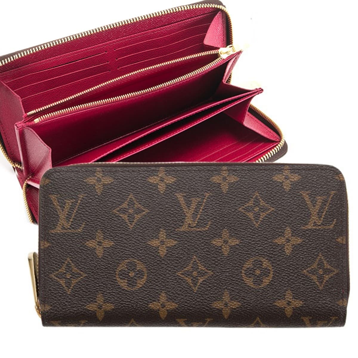正規紙袋無料】ルイヴィトン 長財布 レディース 新品 ジッピー