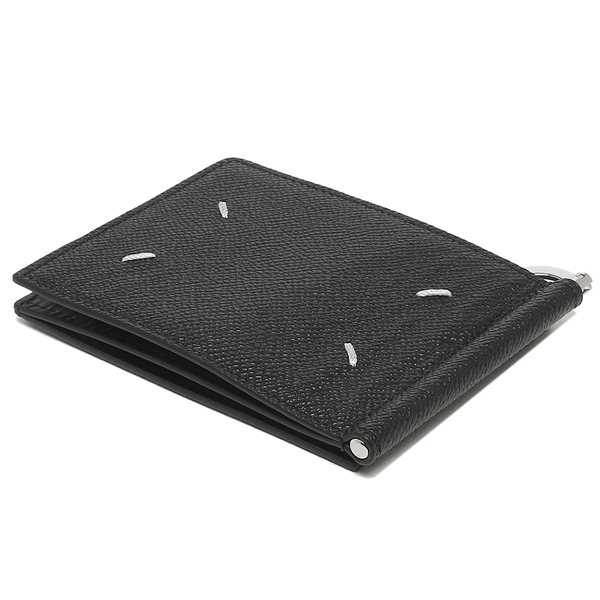 メゾンマルジェラ カードケース マネークリップ ブラック メンズ