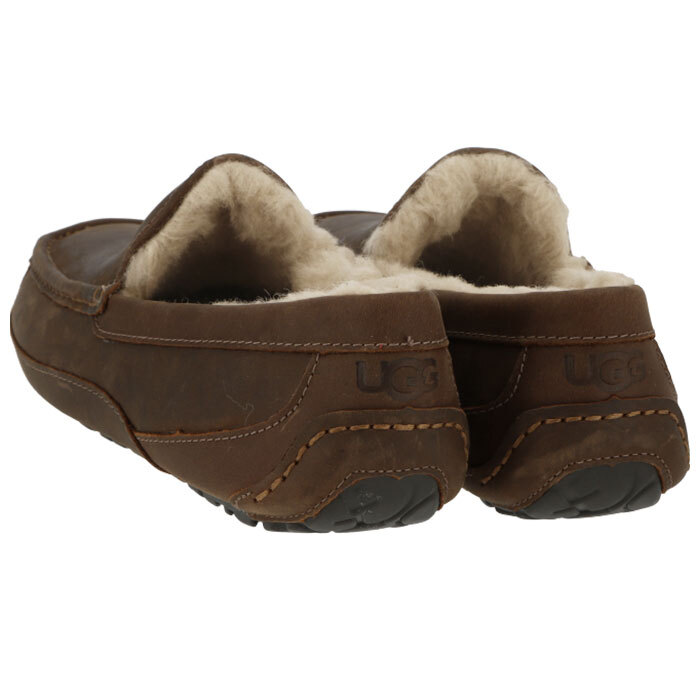 UGG メンズ スリッポン 通販 モカシン 本革 天然皮革 シープスキン