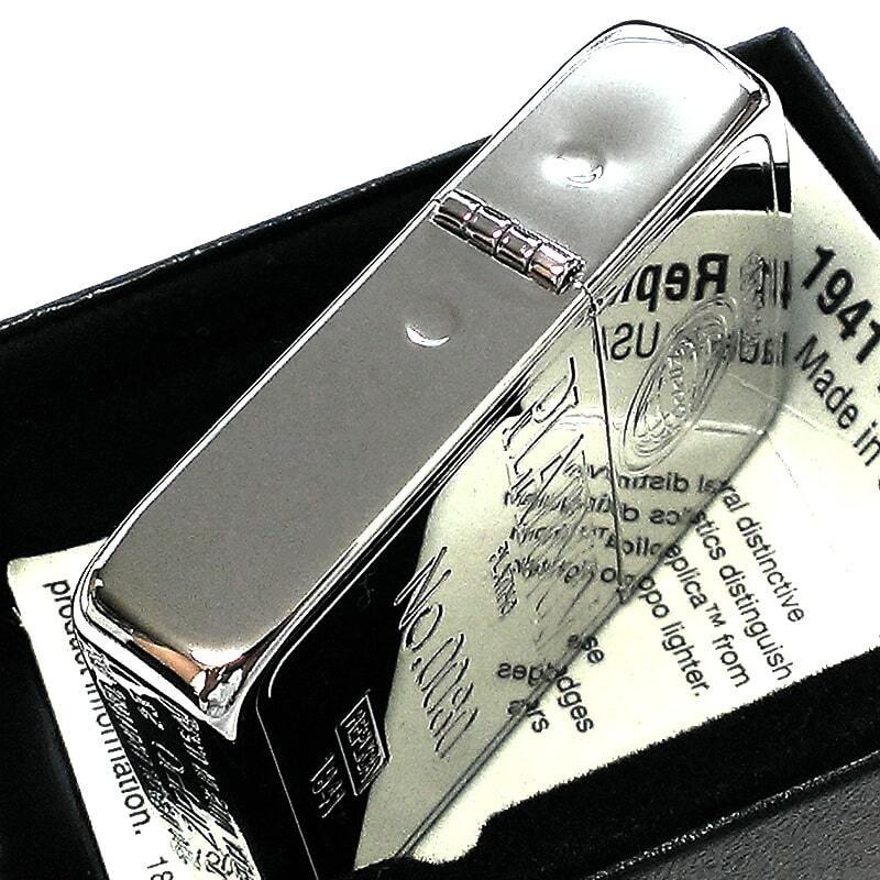 ZIPPO ライター 1941 復刻レプリカ 限定 ジッポ PLATINUM PLATING