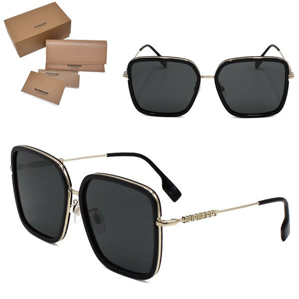 バーバリー サングラス BURBERRY 0BE3145D 110987 58 サングラス