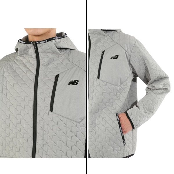 ニューバランス ゴルフ メンズ ブルゾン 防風 撥水 保温 キルト