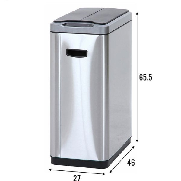 ゴミ箱 ふた付き 自動開閉 センサー式 ダストボックス 分別 20L/20L 2