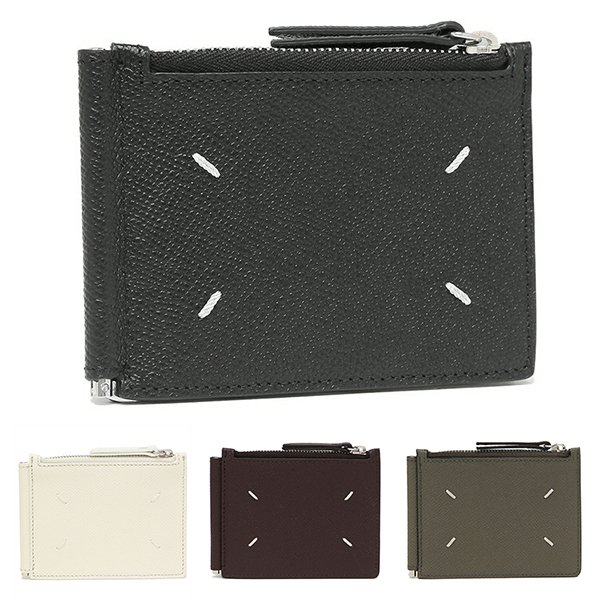 メゾンマルジェラ 二つ折り財布 マネークリップ コインケース メンズ