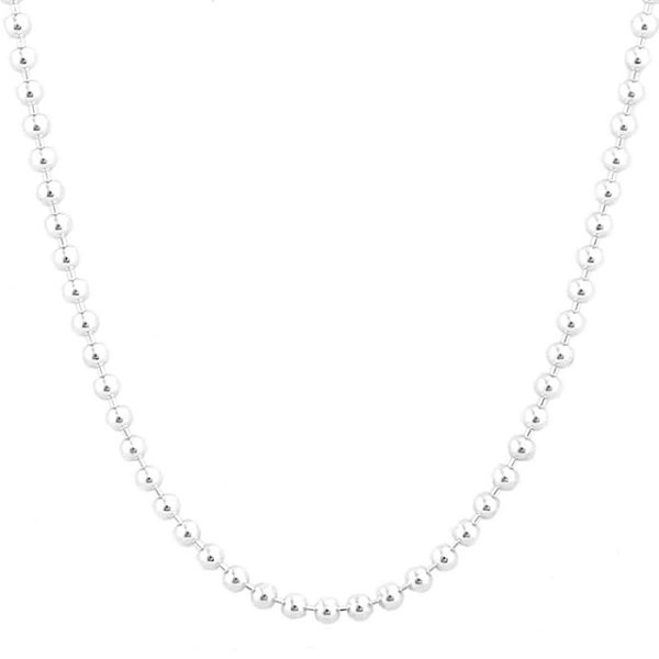 ティファニー TIFFANY＆CO. ラージ ビーズ チェーン 51cm シルバー