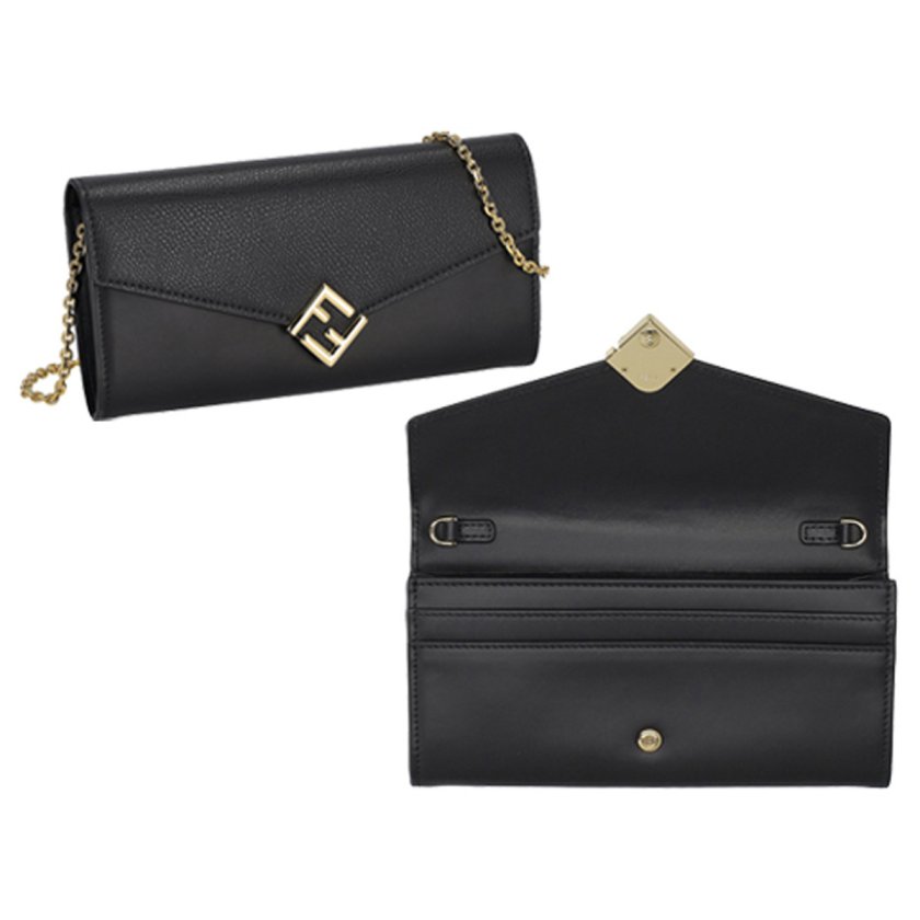 フェンディ FENDI 財布 長財布 小銭入れ付き ショルダーバッグ お財布