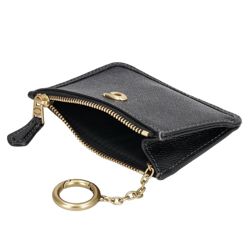 コーチ COACH カードケース 名刺入れ キーリング付き フラグメント