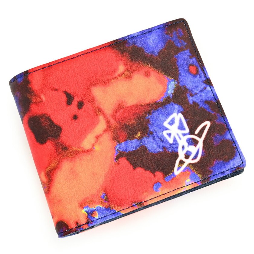 ヴィヴィアンウエストウッド 財布 二つ折り財布 赤(レッド)/オレンジ