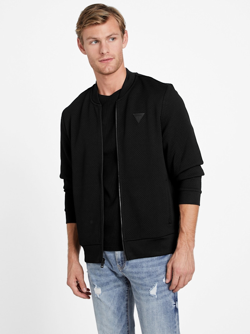 Astro Quilted Flight Jacket | GUESS Factory