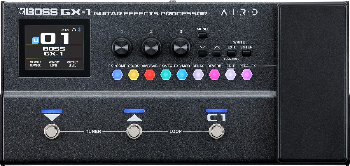 BOSS GX-1 Guitar Effects Processor [純正アダプター(PSA-100S2) +