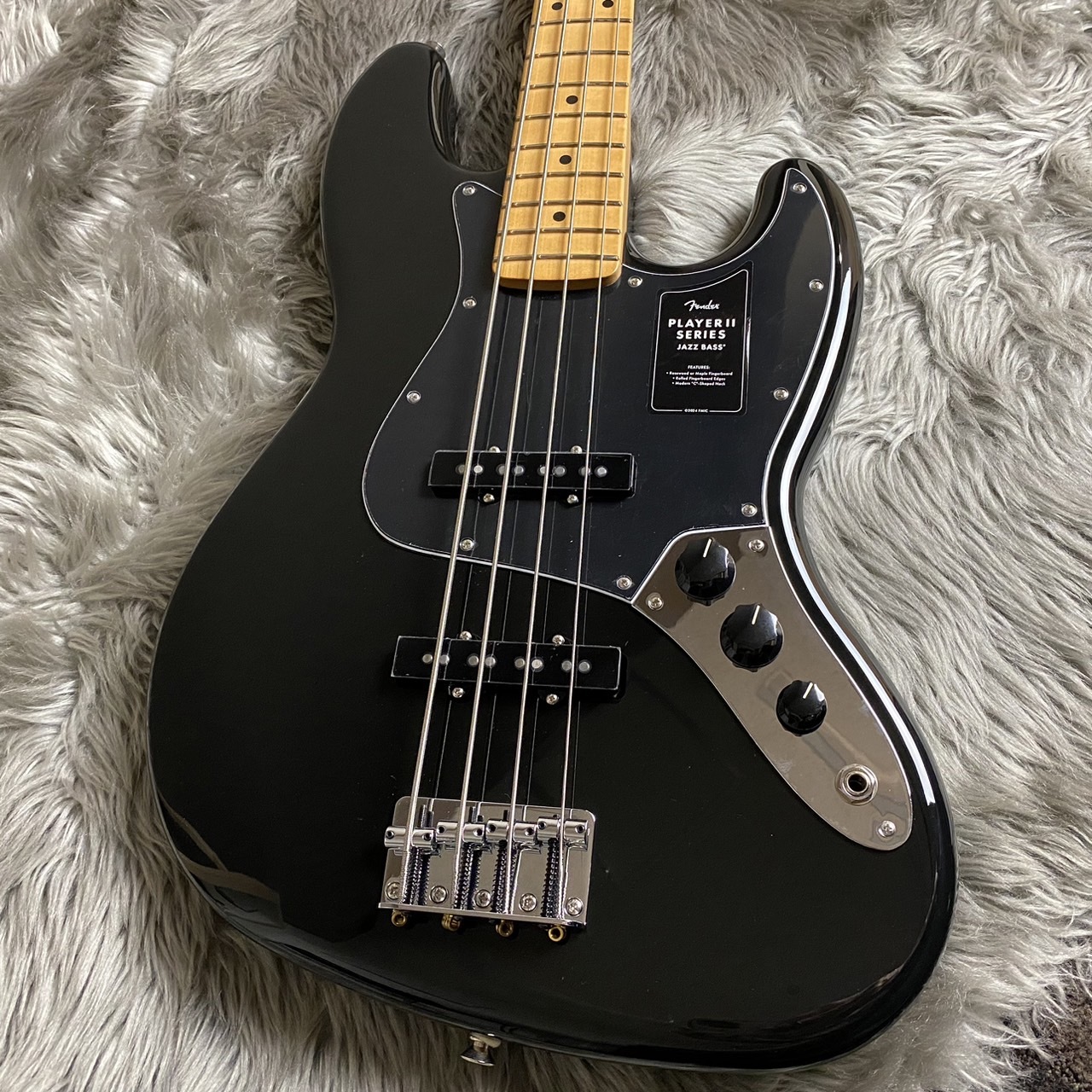 Fender Player II Jazz Bass -Black【現物画像】【最大36回分割無金利