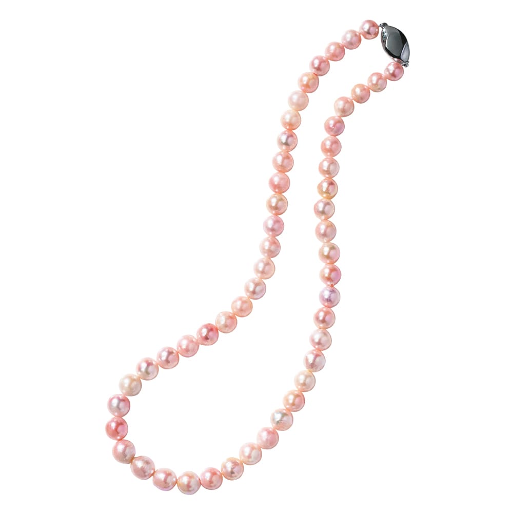 大倉珊瑚店 SV コラーロパール デザインネックレス 通販 - ディノス