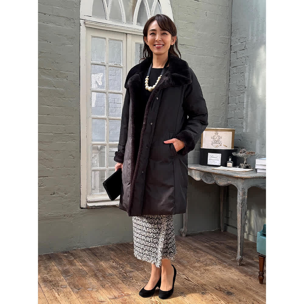 スタンドカラーダウンコート 通販 - ディノス