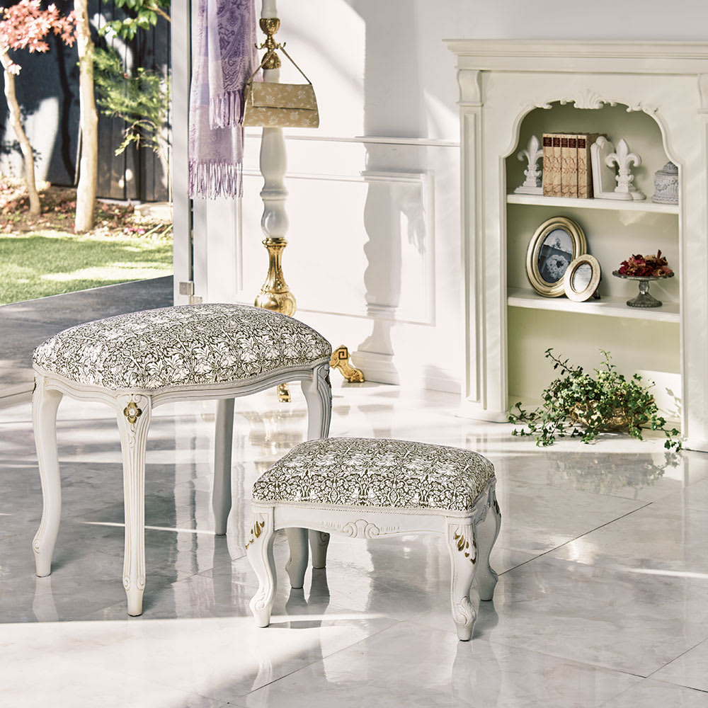 クラシカルホワイト家具シリーズ マントルピース 幅80cm奥行26cm高さ