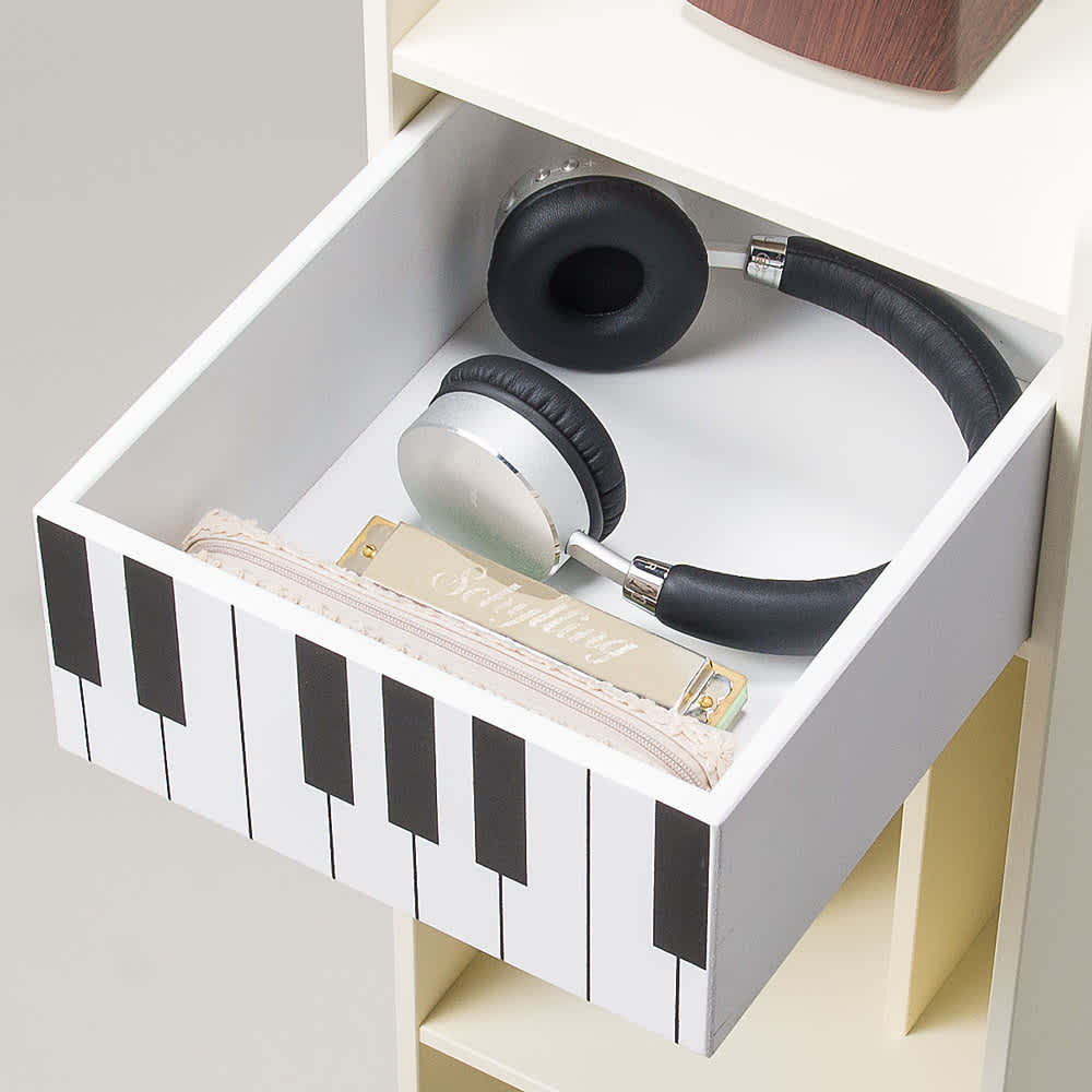 ピアノ鍵盤デザイン ラック16日まで千円引き ピアノ鍵盤デザイン