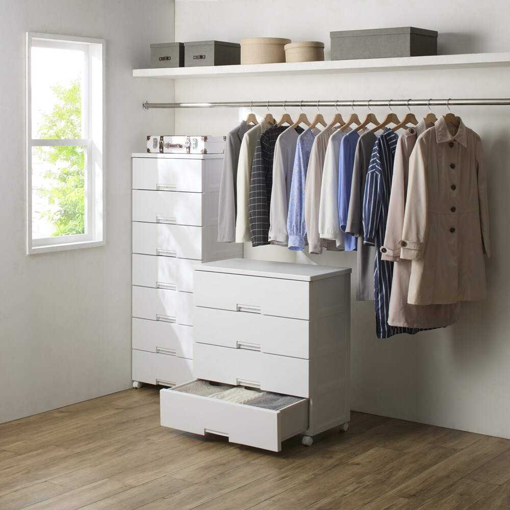 インテリアに美しく調和するフィッツチェスト 幅75cmタイプ 7段・高さ