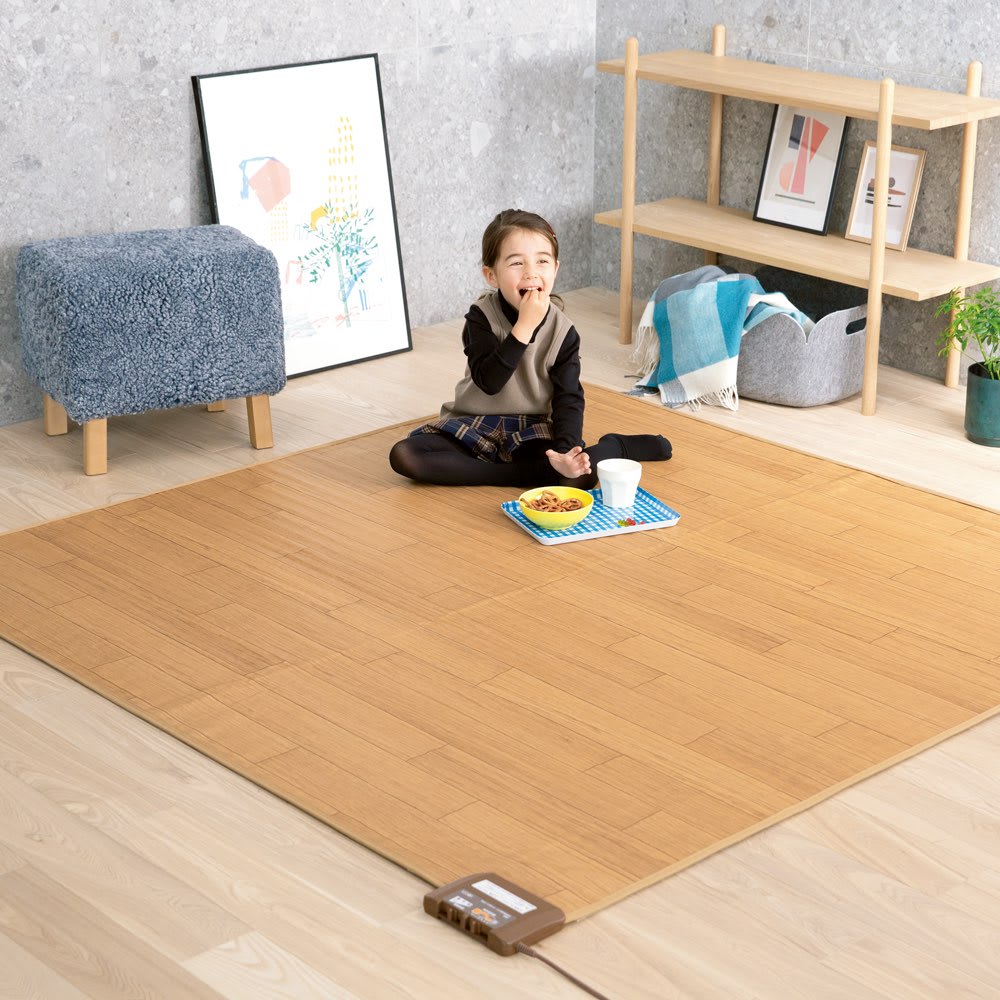 フローリング調プリント防水ホットカーペット（2畳/3畳） 通販 - ディノス