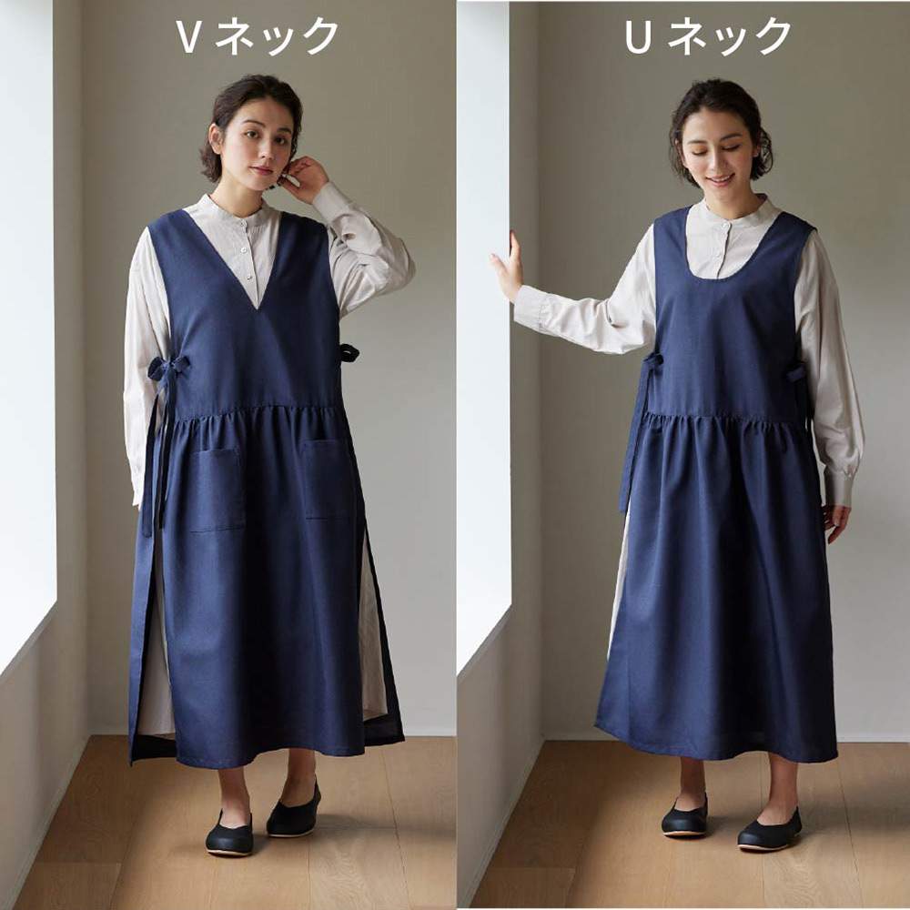 瀧本真奈美さんとつくった2WAYワンピースエプロン 通販 - ディノス